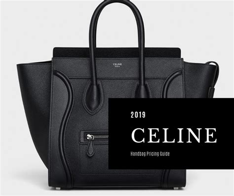 celine bag price europe|Celine bag price list.